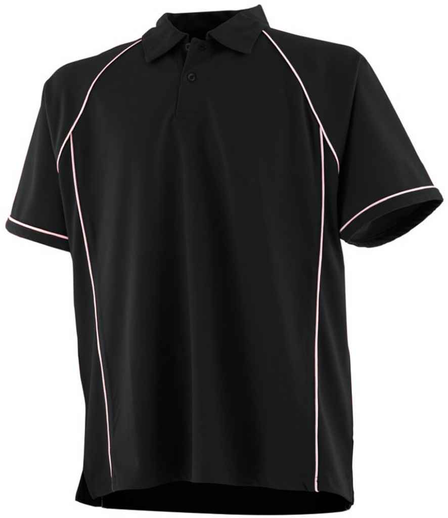 F/Hales Performance Piped Polo