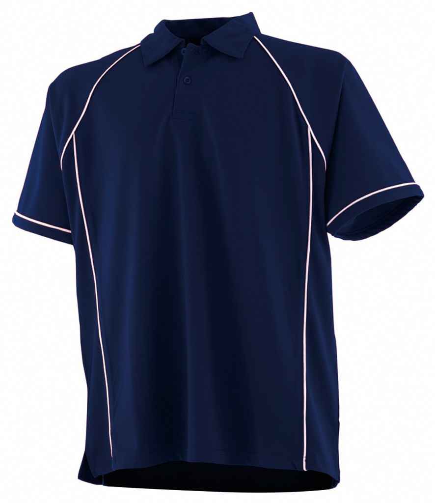 F/Hales Performance Piped Polo