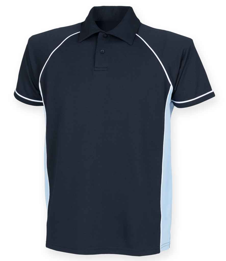 F/Hales Performance Piped Polo
