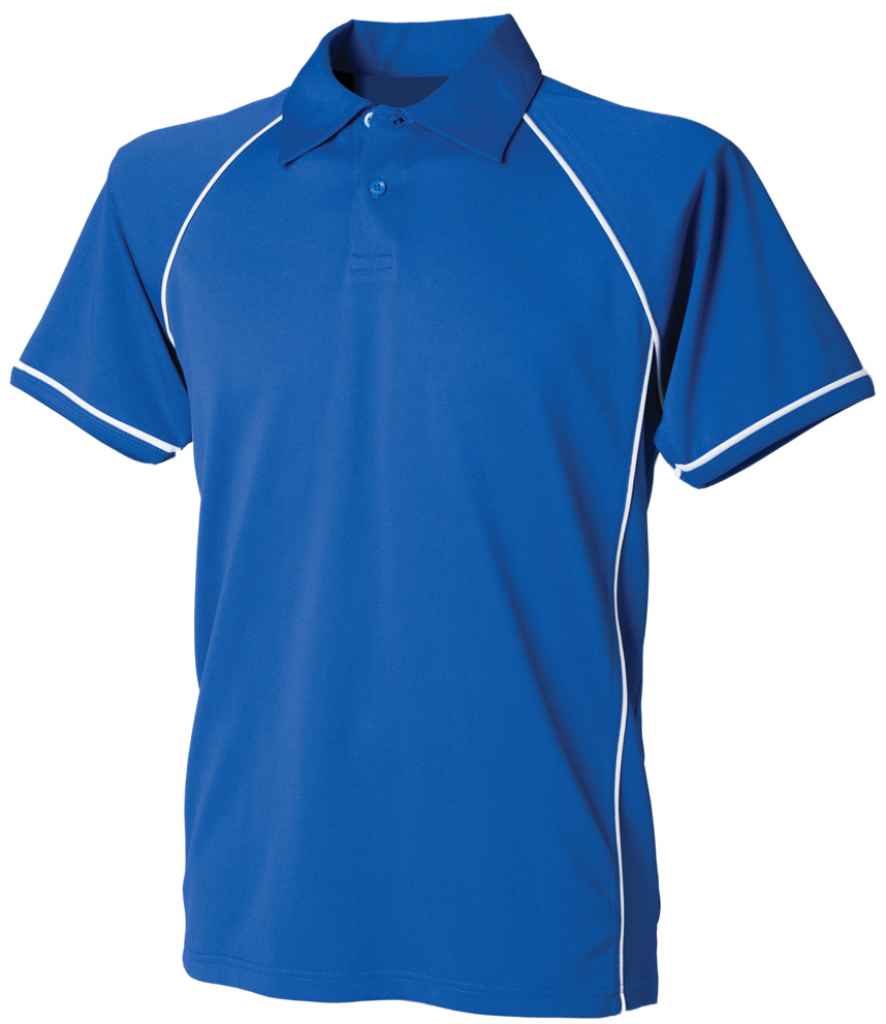 F/Hales Performance Piped Polo
