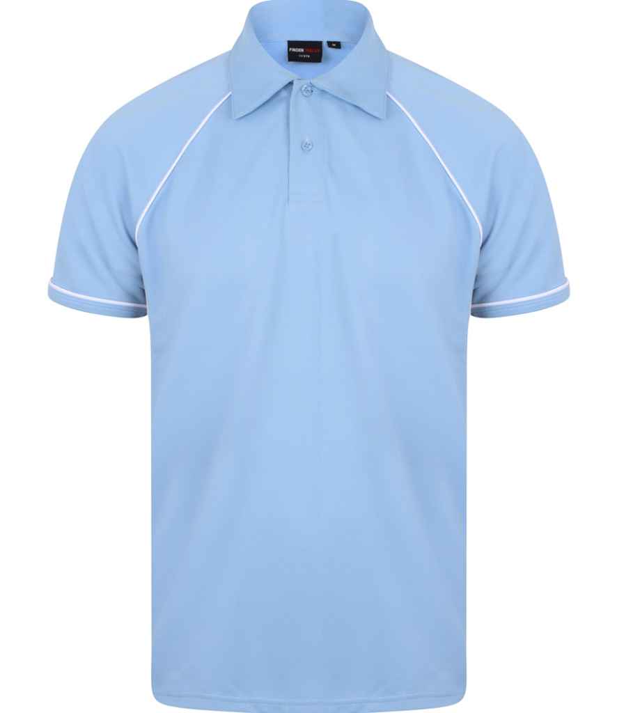 F/Hales Performance Piped Polo
