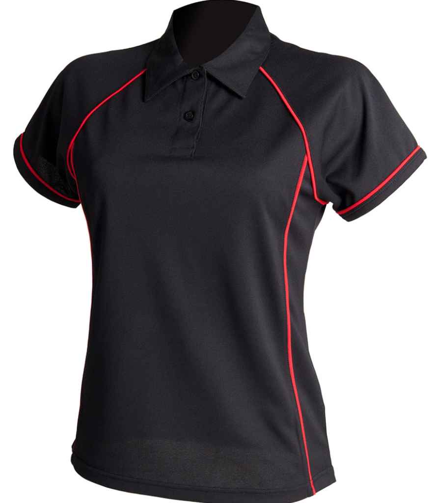 F/Hales Lds Perf Piped Polo