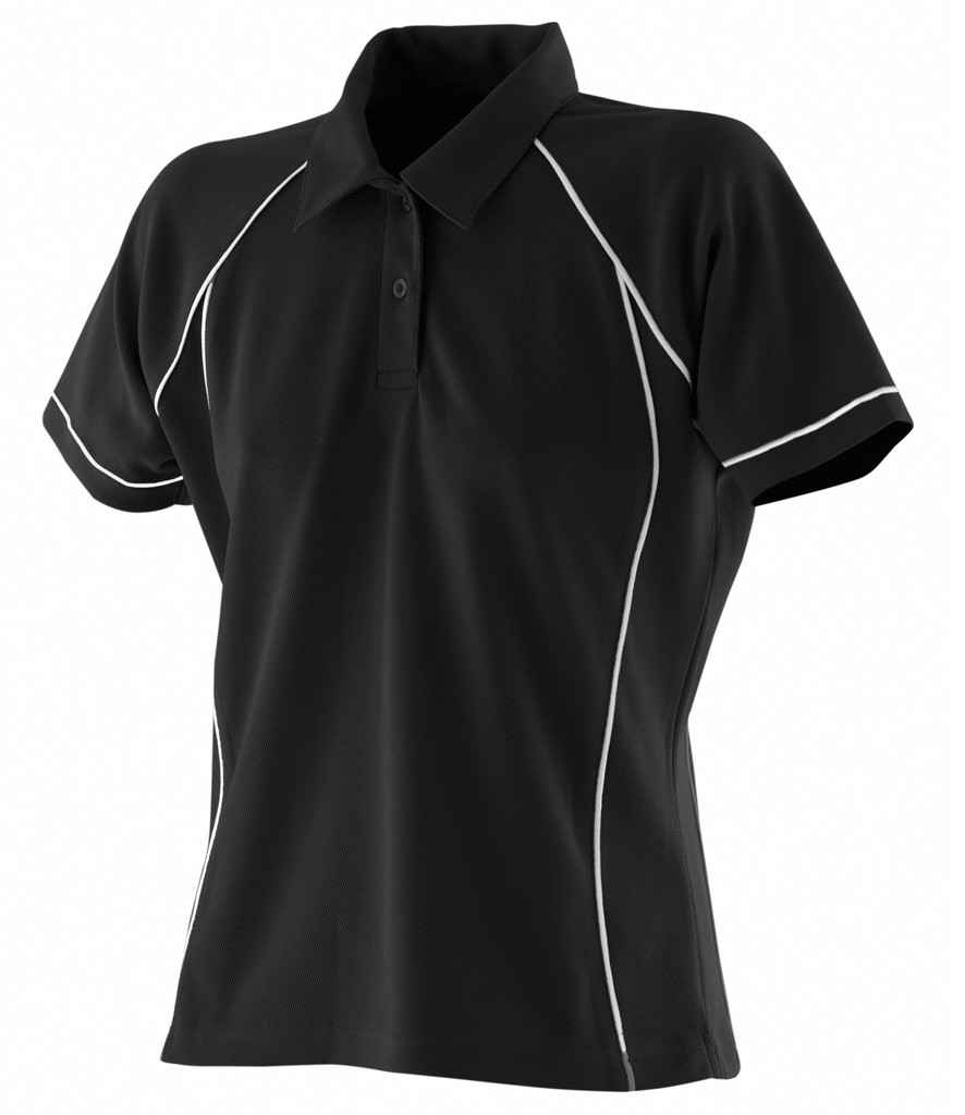 F/Hales Lds Perf Piped Polo