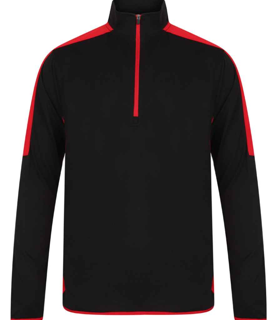 F/Hales 1/4 Zip Contrast Midlayer