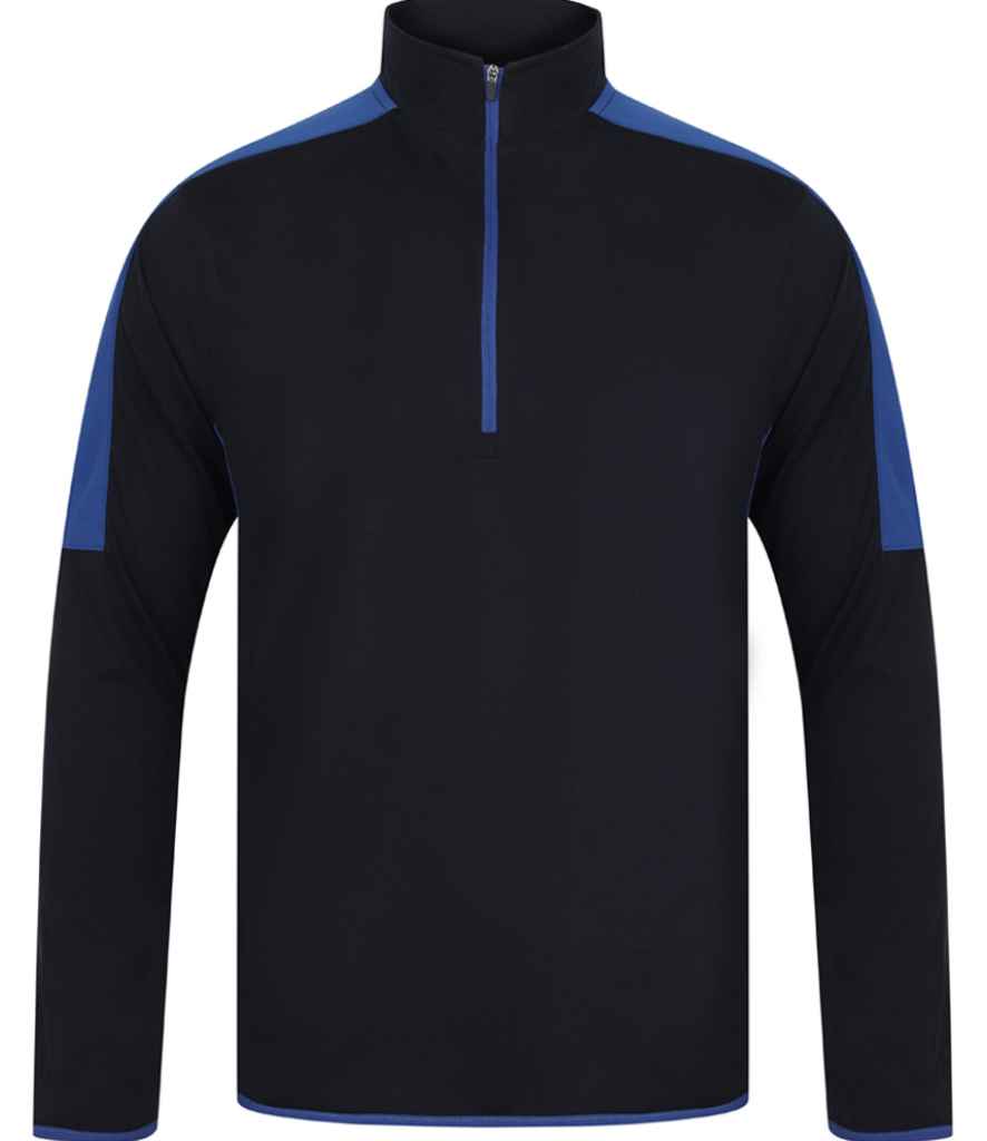 F/Hales 1/4 Zip Contrast Midlayer