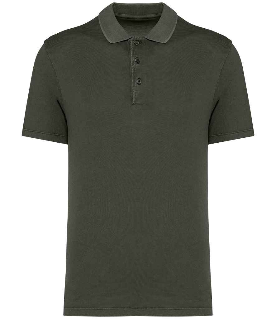Native Spirit Washed Jersey Polo