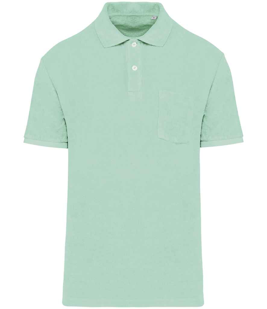 Native Spirit Terry Towel Polo Shirt