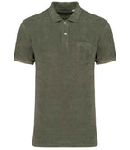 Native Spirit Terry Towel Polo Shirt
