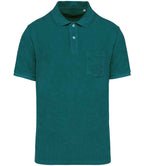 Native Spirit Terry Towel Polo Shirt
