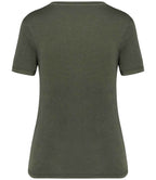 NS316 Washed Organic Khaki Back