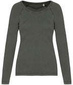 Nat. Spirit Lds. Raglan Sleeve Washed T