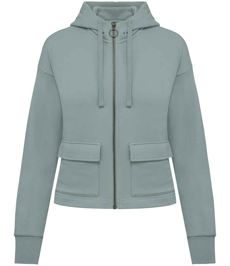 Nat. Spirit Lds. Full Zip Hooded Sweat