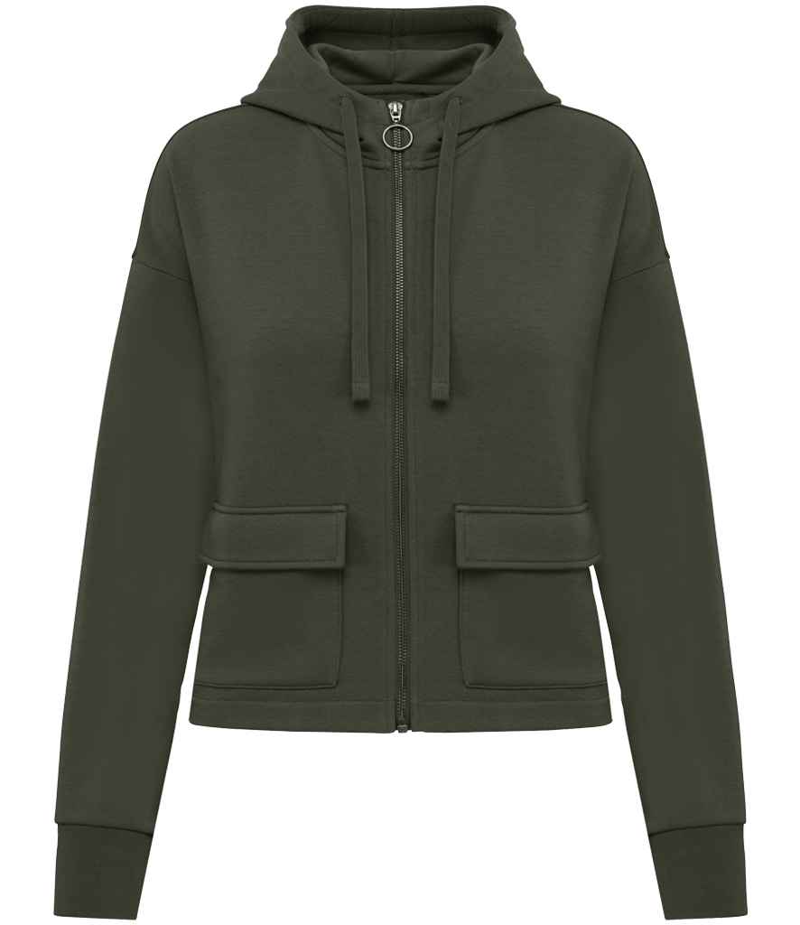 Nat. Spirit Lds. Full Zip Hooded Sweat