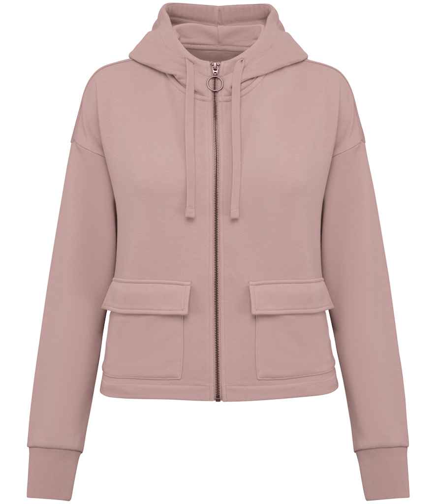 Nat. Spirit Lds. Full Zip Hooded Sweat