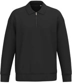Nat. Spirit Unisex 1/4 Zip Sweat with Polo Collar