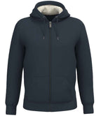Nat. Spirit Unisex Sherpa-lined full Zip Sweat.