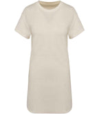 Nat. Spirit Terry Towel Drop Shldr. T Dress