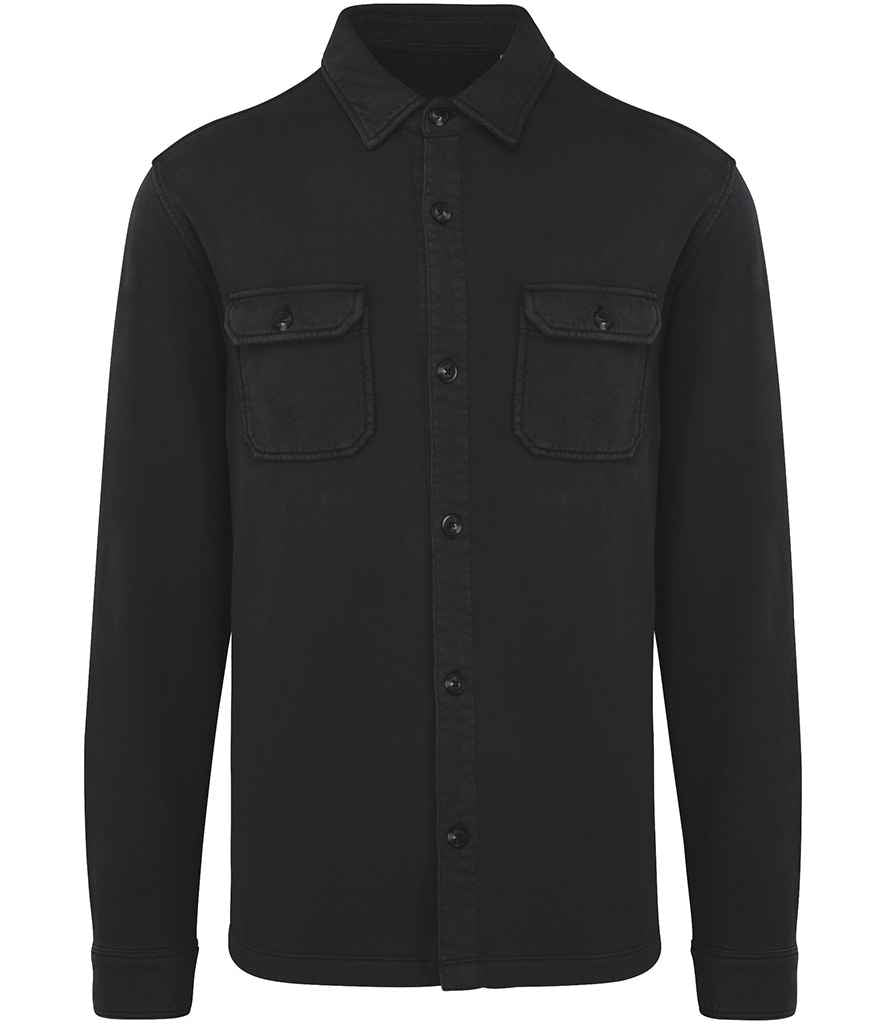 Native Spirit Faded Brushed Flc. Overshirt