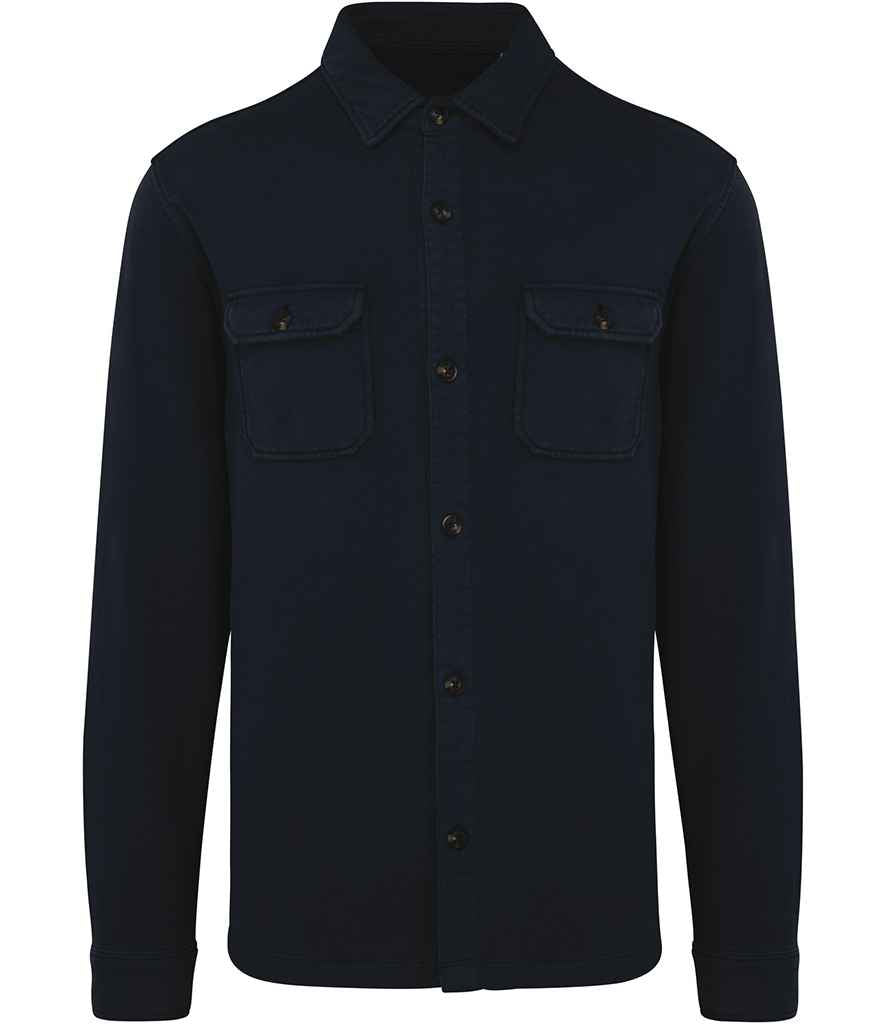 Native Spirit Faded Brushed Flc. Overshirt