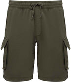 Nat. Spirit F. Terry Washed Effect Cargo Shorts