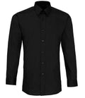 Premier Colours Poplin Fitted L/S Shirt