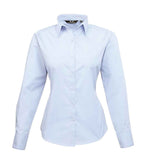 Premier Lds L/S Poplin Blouse