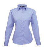 Premier Lds L/S Poplin Blouse