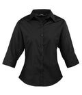 Premier Lds 3/4 Slv Pop. Blouse