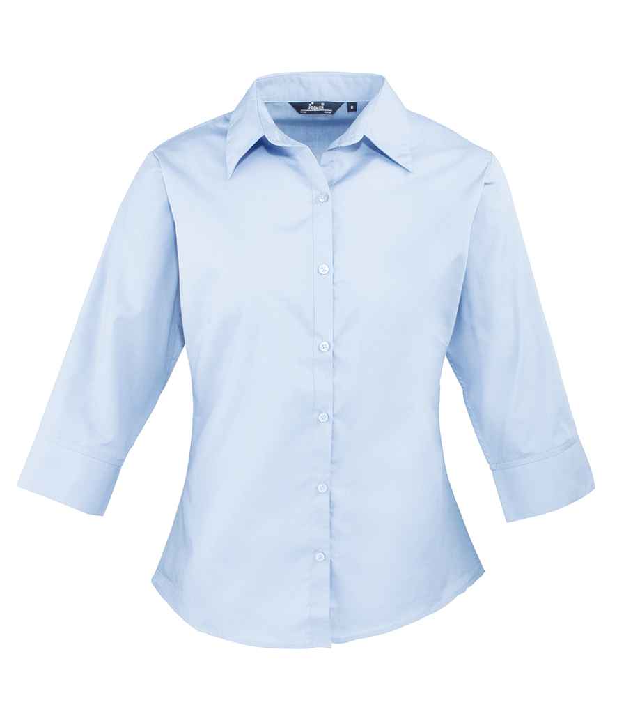 Premier Lds 3/4 Slv Pop. Blouse