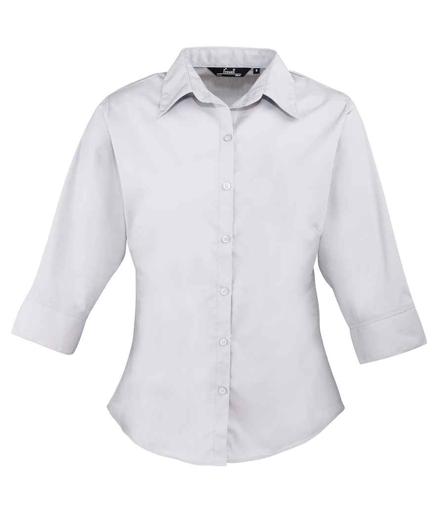 Premier Lds 3/4 Slv Pop. Blouse