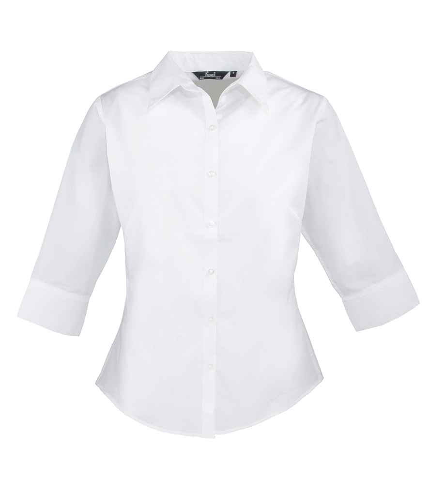 Premier Lds 3/4 Slv Pop. Blouse