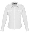 Premier Ladies Long Slv Pilot Shirt