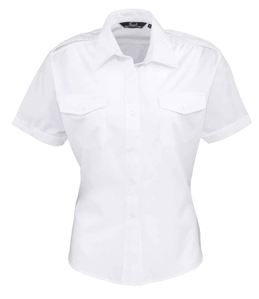 Premier Lds S/S Pilot Shirt