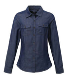 Premier Lds Jeans Stitch Denim Sht
