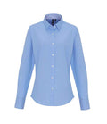 Premier Lds L/S Oxford Stripes Shirt