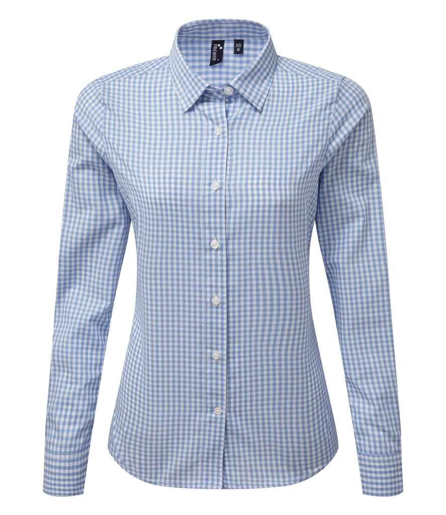 Premier Lds L/S Maxton Check Sht