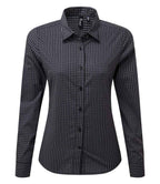 Premier Lds L/S Maxton Check Sht