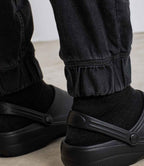 PR556 Black Denim Model