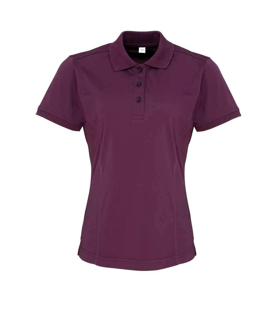 Premier Lds Coolchecker Pique Polo