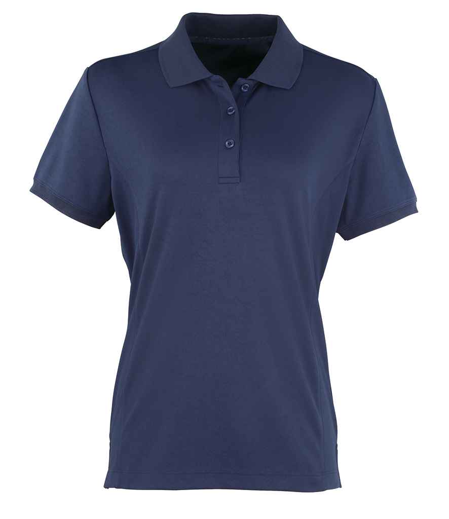 Premier Lds Coolchecker Pique Polo