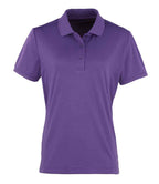 Premier Lds Coolchecker Pique Polo