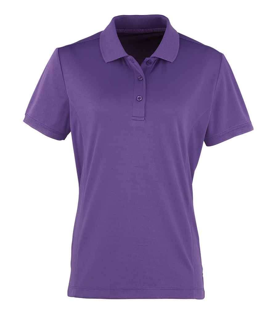 Premier Lds Coolchecker Pique Polo