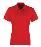 Premier Lds Coolchecker Pique Polo