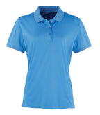 Premier Lds Coolchecker Pique Polo