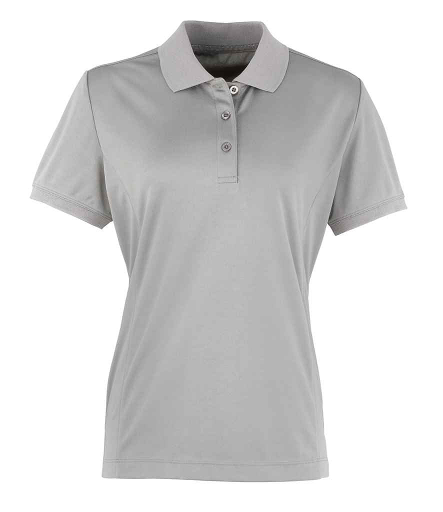 Premier Lds Coolchecker Pique Polo