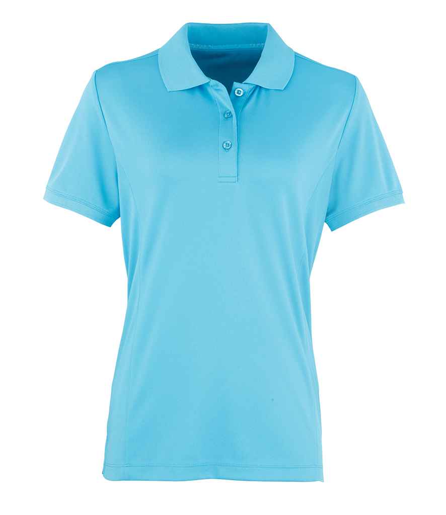Premier Lds Coolchecker Pique Polo