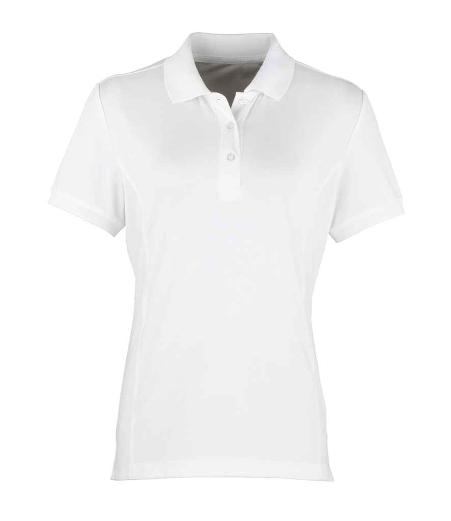 Premier Lds Coolchecker Pique Polo