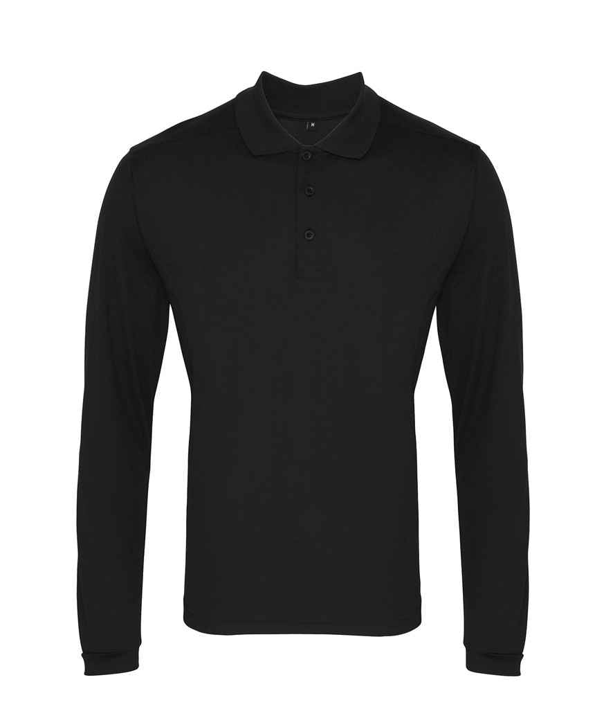 Premier L/S Coolchecker Pique Polo