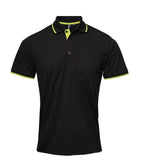 Premier Contrast Coolchecker Polo