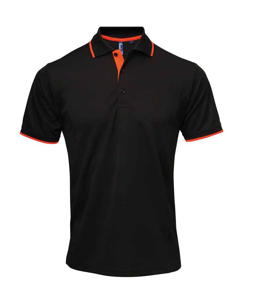 Premier Contrast Coolchecker Polo